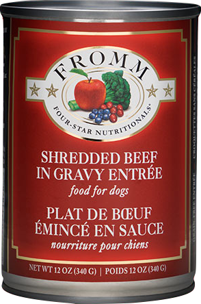 Fromm 12 oz Four Star Grain Free Shredded Beef