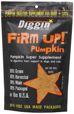 Diggin' Your Dog Firm Up Pumpkin Supplement