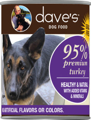 Daves Premium Meats™ Grain Free Canned Dog Food Turkey -12.5oz-