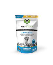 Composure Calming Support for Dogs (45 Bite Size Chews) -Variety of Flavors