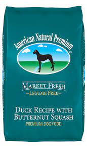 American Natural Premium Legume Free Dog Food Duck and Butternut Squash Recipe