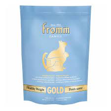 Fromm 4lb Healthy Weight Gold Cat Food
