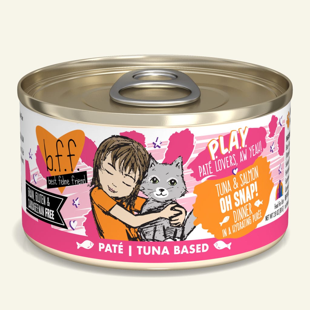 Weruva BFF Tuna & Salmon "Oh Snap" cat food 5.5 oz