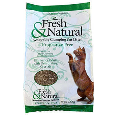 Fresh & Natural Scoopable Clay Cat Litter