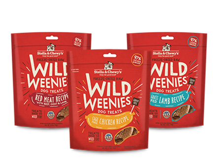 Stella & Chewy's Wild Weenies Freeze-dried Dog Treats (Various Flavors)